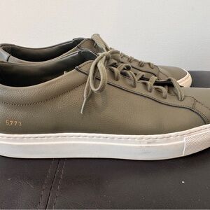 Men's Common Projects Achilles Low - Military Green